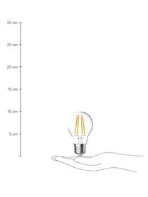 Lampadina E27, 1055lm, dimmerabile, bianco caldo, 6 pz, Paralume: vetro, Base lampadina: alluminio, Trasparente, Ø 6 x Alt. 10 cm