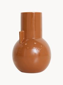 Vase en céramique Saphira, Grès cérame, Terracotta, Ø 18 x haut. 26 cm