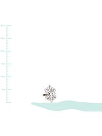 Servetringen Sneeuwvlok, 2 stuks, Metaal, Metaalkleurig, Ø 7 x H 7 cm