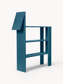 Scaffale in legno Horse, Pannello di fibra a media densità (MDF) laccato

Questo prodotto è realizzato con legno di provenienza sostenibile e certificato FSC®., Grigio-blu, Larg. 91 x Alt. 111 cm