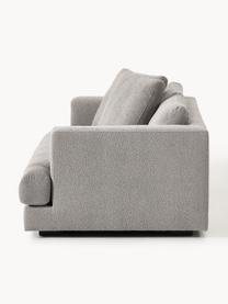 Sofa Bouclé Tribeca (2-osobowa), Tapicerka: Bouclé (93% poliester, 6%, Stelaż: drewno bukowe, drewno sos, Nogi: drewno sosnowe Ten produk, Szary Bouclé, S 185 x G 104 cm