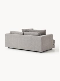 Sofa Bouclé Tribeca (2-osobowa), Tapicerka: Bouclé (93% poliester, 6%, Stelaż: drewno bukowe, drewno sos, Nogi: drewno sosnowe Ten produk, Szary Bouclé, S 185 x G 104 cm