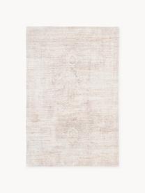 Laagpolig vloerkleed Alisha, 63% jute, 37% polyester, Beige, gebroken wit, B 120 x L 180 cm (maat S)