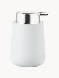 Distributeur de savon en porcelaine Nova One, Blanc, Ø 8 x haut. 12 cm