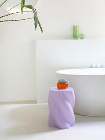 Bijzettafel Marshmallow, Glasvezel, Lavendel, Ø 30 x H 40 cm