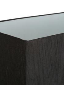 Lámpara de mesa grande Serafina, Pantalla: tela, Negro, An 38 x Al 58 cm