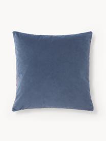 Housse de coussin 45x45 velours Jaxon, 100 % velours de polyester

Le matériau est certifié STANDARD 100 OEKO-TEX®, 21.HCN.72514, HOHENSTEIN HTTI, Bleu, couleur saumon, larg. 45 x long. 45 cm