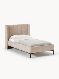 Jednolôžková posteľ Dusk, Béžová, Š 90 x D 200 cm