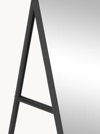 Lustro Freddy, Czarny, matowy, S 60 x W 167 cm