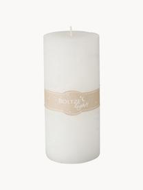 Bougies piliers de cire Basic, 2 élém., haut. 20 cm, Cire, Blanc, blanc crème, Ø 9 x haut. 20 cm