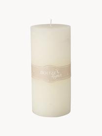 Set de velas pilar Basic, 2 uds., 20 cm, Cera, Blanco, blanco crema, Ø 9 x Al 20 cm