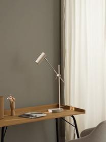 Schreibtischlampe Cassandra, Beige, T 47 x H 55 cm