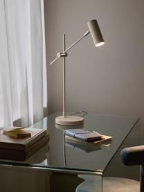 Schreibtischlampe Cassandra, Beige, T 47 x H 55 cm