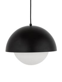 Lampa wisząca Lucille, Czarny, biały, Ø 35 x W 30 cm