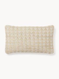 Housse de coussin 30x50 en jute Flint, Tons beiges, larg. 30 x long. 50 cm