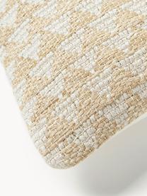 Housse de coussin 30x50 en jute Flint, Tons beiges, larg. 30 x long. 50 cm