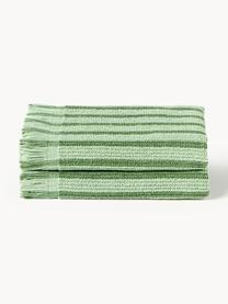 Asciugamano Irma, varie misure, Verde, Asciugamano, Larg. 50 x Lung. 100 cm, 2 pz