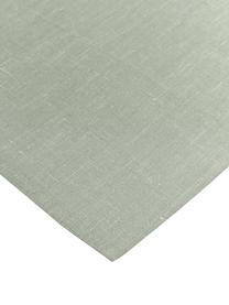 Strofinaccio in lino verde Heddie, 100% lino, Grigio-verde, Larg. 50 x Lung. 70 cm