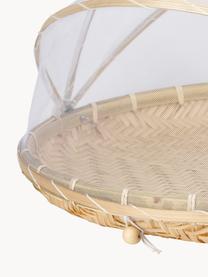 Servírovací talíř s ochranou proti hmyzu Ancile, Bambus, Béžová, Ø 45 cm, V 28 cm