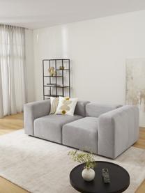 Modulares Sofa Lena (3-Sitzer), Bezug: Webstoff (88% Polyester, , Gestell: Kiefernholz, Schichtholz,, Webstoff Hellgrau, B 209 x T 106 cm