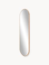 Ovaler Ganzkörperspiegel Avery mit Eichenholzrahmen, Rahmen: Eichenholz, Spiegelfläche: Spiegelglas Dieses Produk, Eichenholz, B 40 x H 140 cm