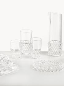 Szklanka Jellies, 4 szt., Tworzywo sztuczne, Transparentny, Ø 9 x W 13 cm, 460 ml