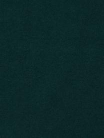 Flanellen hoeslaken Erica, Weeftechniek: flanel, Donkergroen, 180 x 200 cm