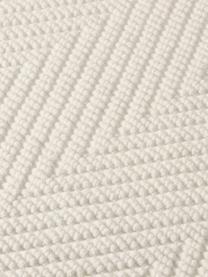 Tapis de bain coton avec motif chevrons Soft, Gris pierre