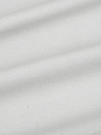 Katoenen kussenhoes Mads in lichtgrijs, 100% katoen, Lichtgrijs, 40 x 40 cm