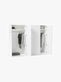 Armoire modulaire à portes battantes Leon, larg. 250 cm, plusieurs variantes, Blanc, Premium Interior, larg. 250 x haut. 236 cm