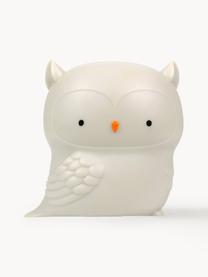 Kinderzimmerlampe Owl mit Timer-Funktion, Kunststoff, Hellbeige, B 12 x H 12 cm