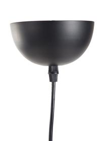 Lámpara de techo Ronny, Anclaje: metal, Pantalla: cuerda trenzada, Negro, beige, An 35 x Al 35 cm