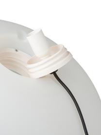 Outdoor vloerlamp Apollo met stekker, Kunststof, Wit, Ø 40 x H 30 cm