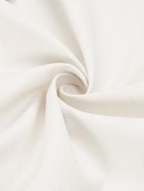 Pruhovaný potah na polštář Raji, 100 % bavlna, Černá, krémově bílá, Š 45 cm, D 45 cm