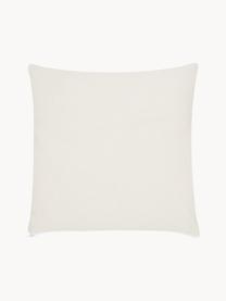 Housse de coussin 45x45 Raji, 100 % coton, Blanc, noir, larg. 45 x long. 45 cm