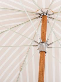 Parasol inclinable avec franges Retro, Ø 180 cm, Beige clair, Ø 180 x haut. 230 cm