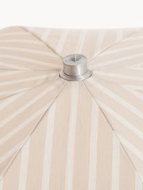 Parasol inclinable avec franges Retro, Ø 180 cm, Beige clair, Ø 180 x haut. 230 cm