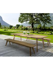 Tavolo da giardino in legno Kendari, Tek riciclato e non trattato
Certificati FSC, Teak, Larg. 260 x Alt. 100 cm