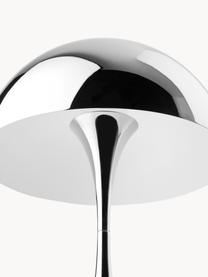 Lampada da tavolo Panthella, alt. 44 cm, Paralume: acciaio, Struttura: alluminio rivestito, Acciaio argentato, Ø 32 x Alt. 44 cm