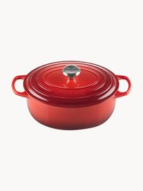 Cocotte oval de hierro fundido Signature Collection, Hierro esmaltado, Tonos rojos, An 33 cm, 7,5 L