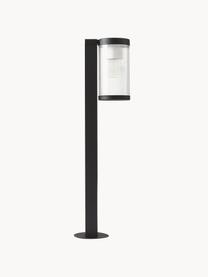 Dimbare outdoor vloerlamp Coupar, Diffuser: kunststof, Zwart, Ø 14 x H 80 cm