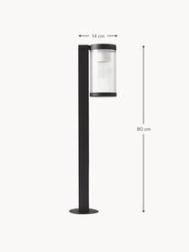 Stmívatelná exteriérová stojací lampa Coupar, Černá, Ø 14 cm, V 80 cm