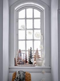 Kerstlantaarn Acentia, Frame: bekleed ijzer, Transparant, B 15 x H 26 cm