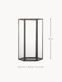 Vánoční lucerna Acentia, Transparentní, Š 15 cm, V 26 cm