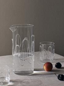 Carafe soufflée bouche Doodle, 1,2 L, Verre, Transparent, 1,2 L