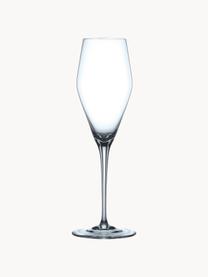 Kristall-Champagnergläser ViNova, 4 Stück, Kristallglas, Transparent, Ø 7 x H 24 cm, 280 ml