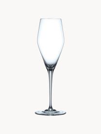 Kristall-Sektgläser ViNova, 4 Stück, Kristallglas

Bring den Glanz von Kristallglas auf Deinen Esstisch! Das Glas ist außergewöhnlich transparent und schwer, dadurch fühlt es sich wertig an und sieht gleichzeitig auch noch gut aus. Zudem machen die filigranen Schliffe jedes Stück zu einem besonderen It-Piece, das sowohl praktisch als auch schön ist., Transparent, Ø 7 x H 24 cm, 280 ml