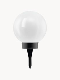Solar spieslamp Zindy, Lampenkap: kunststof, Wit, zwart, Ø 20 x H 40 cm
