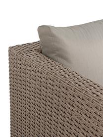 Salotto da giardino Platea 6 pz, Struttura: alluminio verniciato a po, Beige, marrone, Diverse dimensioni