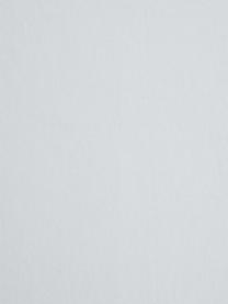 Drap-housse en flanelle gris clair Biba, Gris clair, larg. 180 x long. 200 cm